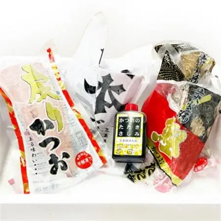 【敬老の日】枕崎産 一本釣り ぶえん鰹刺身・たたき・戻り鰹 詰め合わせ【タレ付】 A3-301K【配送不可地域：離島】【1647520】