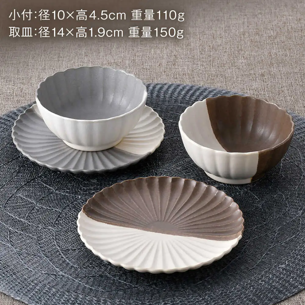 【波佐見焼】皿・ティーセット モダンカラー オリジナルセット 7点【団陶器/奥川陶器】[NB160]
