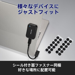 Nextorage L字コネクターのショートケーブル付き ポータブルSSD　Gシリーズ　4TB