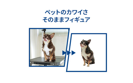 メモアペッツ!愛犬フィギュア(高精細3Dプリンターで作るリアルなフィギュア)【有限会社巽社】