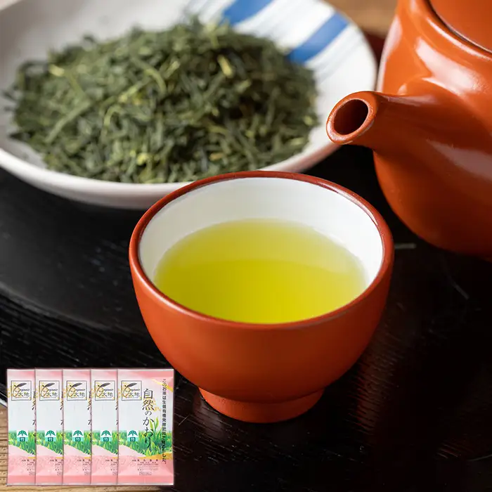 緑茶「自然のかおり 竹」 茶葉 100g×5袋 【米丸製茶】【00-035-05】