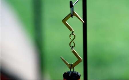 MUGEN HOOK BRASS 1個 フック ギア吊り下げ用 アルミ製 真鍮 シンプル 上質 耐荷重600g程度