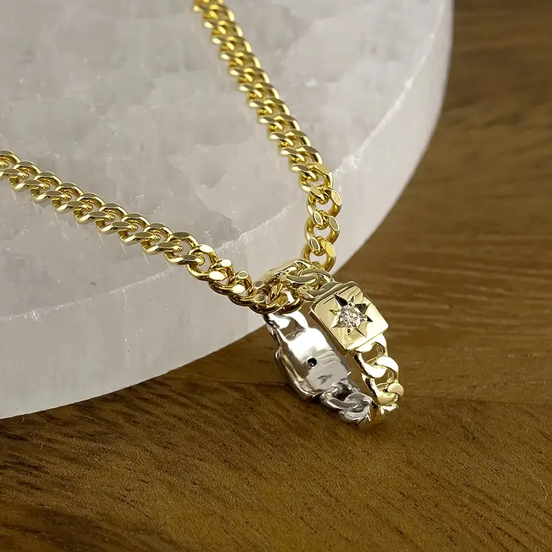 18金 プラチナ ペンダントトップ 18k ネックレス メンズ ダイヤモンド 喜平 ゴールド お守り ブラックダイヤモンド イエローゴールドK18 pt900 コンビ ジュエリー シンプル 人気240912200ypcm SWAA272