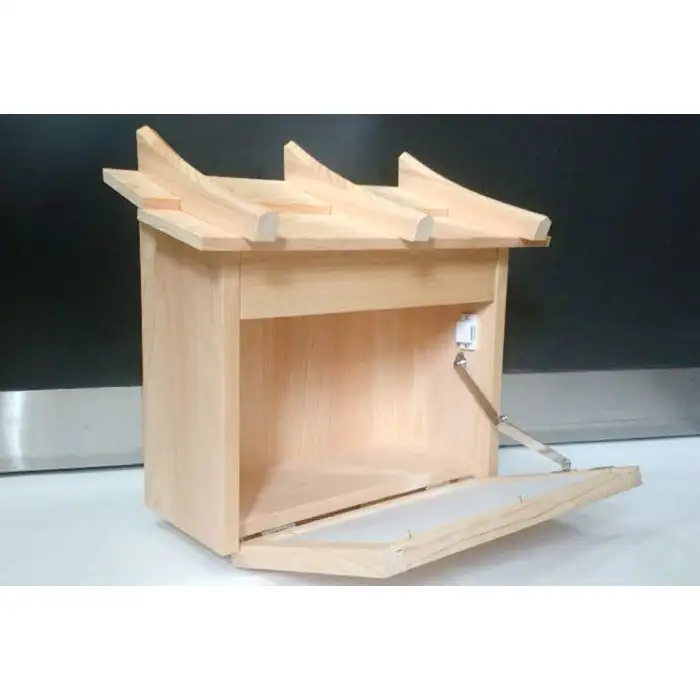 和風木製ポスト【 木製ポスト ポスト 木製 和 手作り 】
