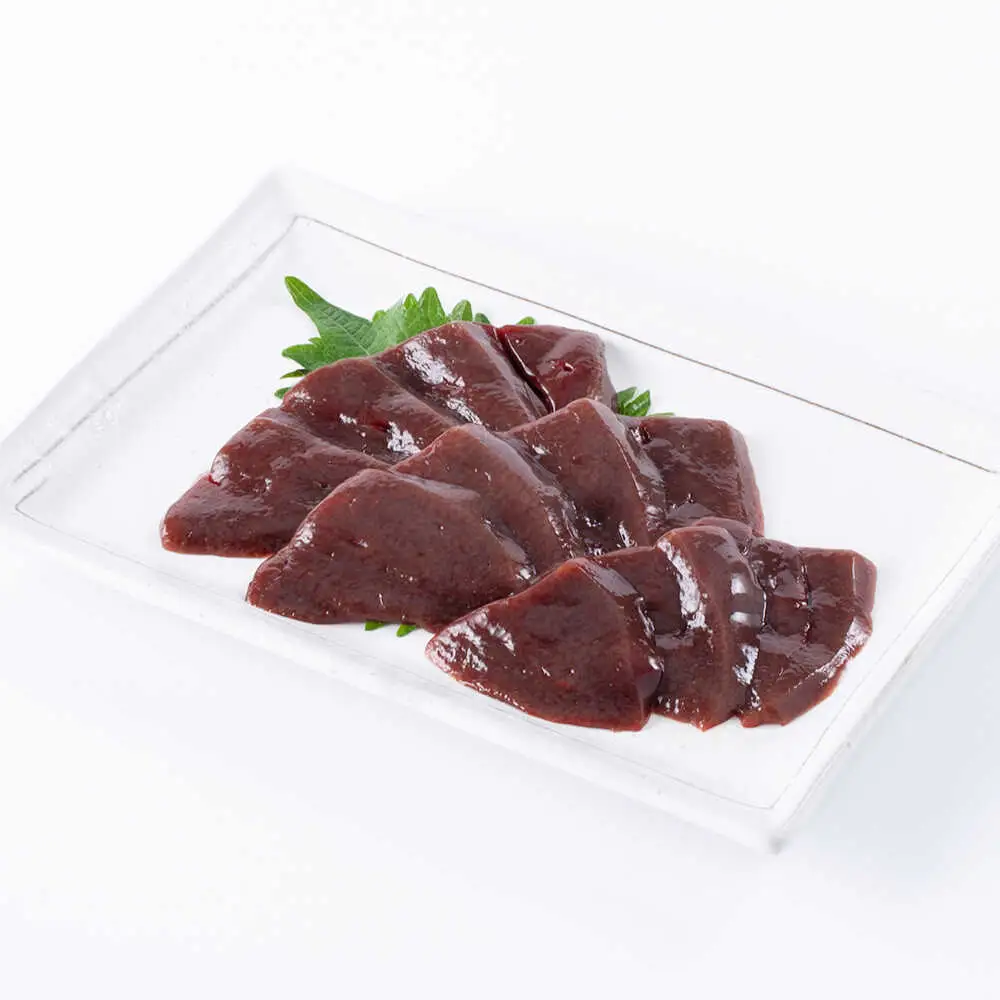 熊本 馬刺し 馬レバーブロック  約240g（約80g×3P)  レバーレバ刺し[AYAF057]