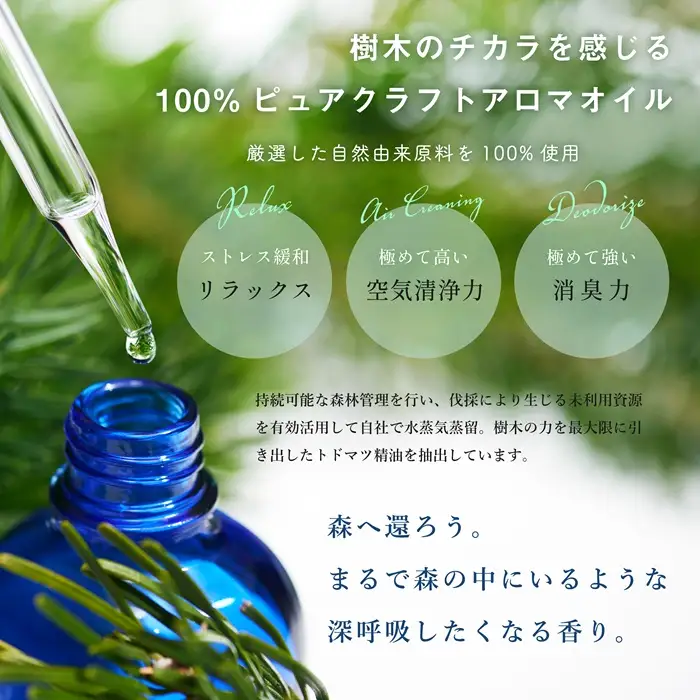 ニセコトドマツスプレー Room & Fabric Spray ニセコの森セット100ml×3種【20025】