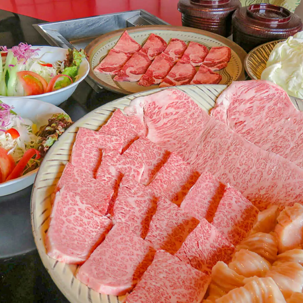 厳選和牛焼肉「五葉苑」お食事券3，000円分　日田市 / 有限会社五葉苑 焼肉 和牛 特選[ARFZ001]