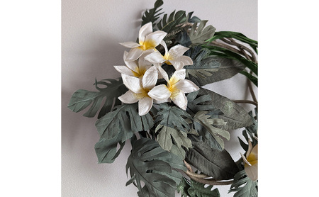リース プルメリア 花 インテリア ギフト リース