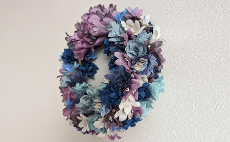 リース 小花 花 インテリア リース