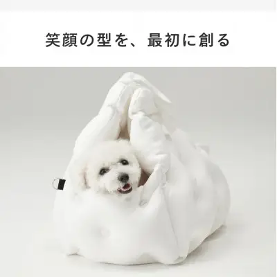 ペット用品 ハナロロ ペット用 S ピンクグレージュ 1個
