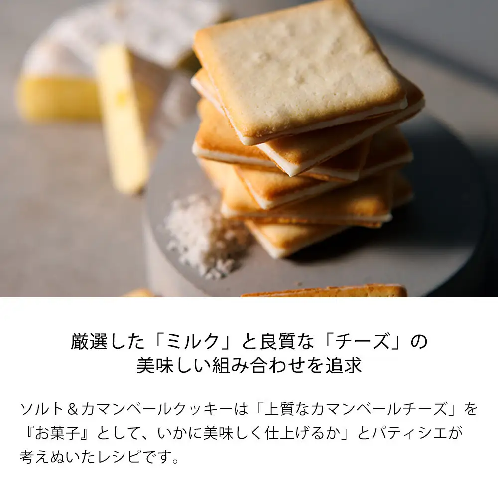 【東京ミルクチーズ工場】ソルト&カマンベールクッキー9枚入3箱セット