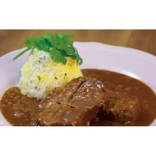 【厚切り牛タン使用】牛タンカレー3箱入【長崎 豊味館】スプーンでほぐせる 長崎 佐世保 九州 牛たん レトルトカレー ビーフカレーTHE TONGUE E465