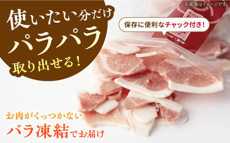 豚肉 こま切れ 計1.4kg《バラ凍結》藤井ファーム[AWAF028]豚こま