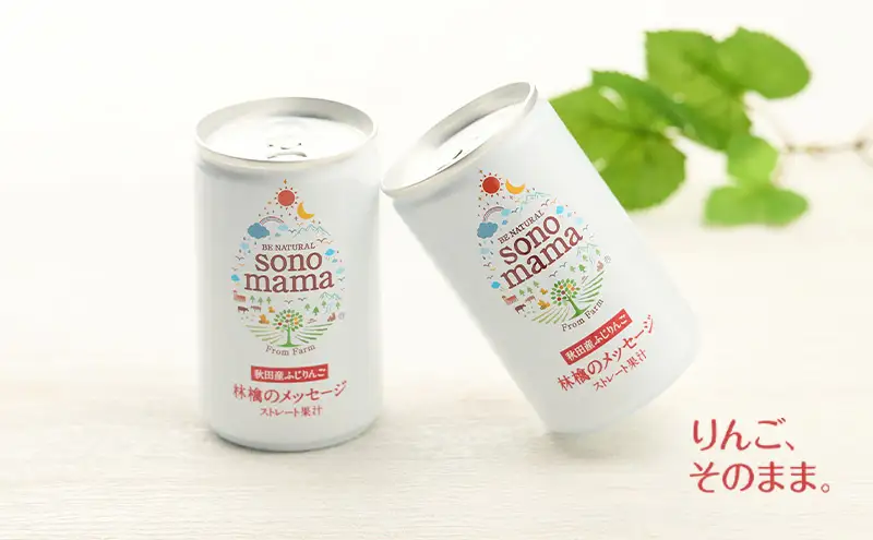 りんごジュースsonomamaりんご飲料りんごジュース【160g×5本×2箱】