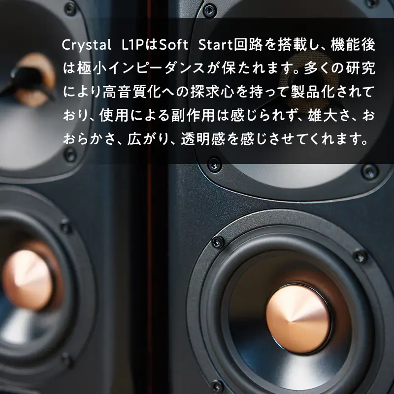 電源タップ Crystal L1P［hi-0021-031］