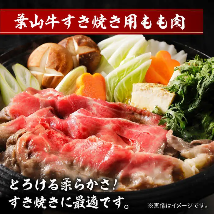 【全3回定期便】葉山牛・葉山コロッケ・焼豚 詰合せ(葉山牛モモすき焼き用800g・葉山コロッケ20個・焼豚1本) ／  牛肉 葉山牛 和牛 すき焼き すき焼き 牛肉 コロッケ 焼豚[ASAP011]