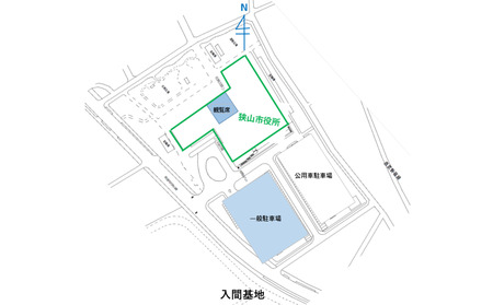 入間航空祭観覧席 狭山市役所高層棟8階屋上 希望者のみ駐車場あり | 航空祭 観覧席 飛行観覧 航空ショー ブルーインパルス 昼食付 埼玉県 狭山市