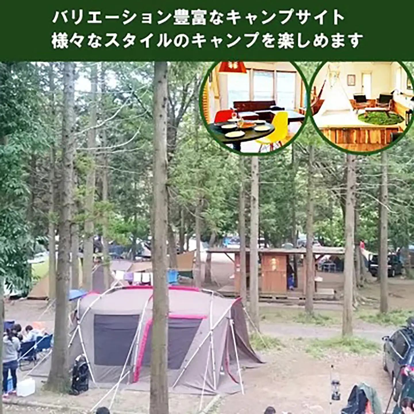 キャンプ&バーベキュー フォンテーヌの森 利用券 30,000円分 キャンプ