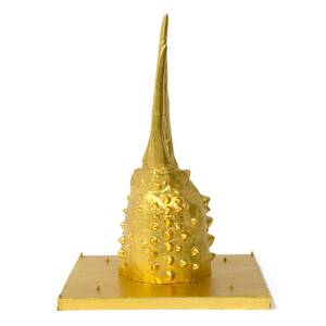 350-1 紋別 カニの爪オブジェ - 金箔版, 大 -