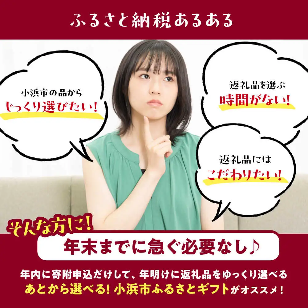 ×【あとから選べる】 福井県小浜市ふるさとギフト 2万円分 海産物 箸 お米 スイーツ あとから ギフト[BFDV010]