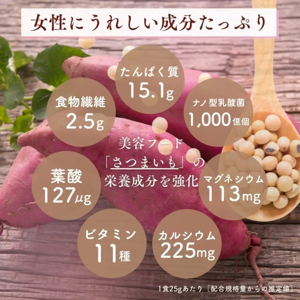川越発さつまいも味のソイプロテイン KAWAGOE IMOTEIN（カワゴエ イモテイン）500g×１袋