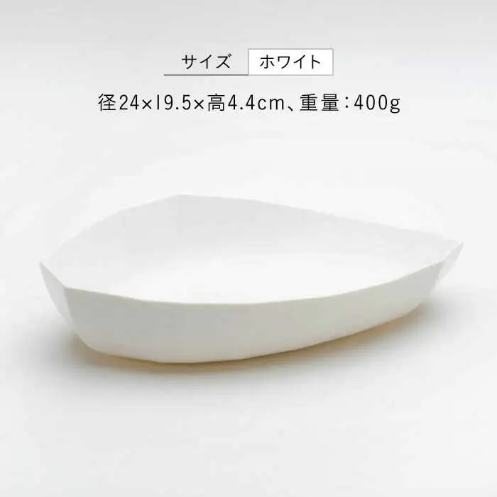 【美濃焼】 カレーザラ 2点セット ホワイト KYOTOH CURRY ZARA  カクカク 多治見市 / 京陶窯業 カレー皿 プレート[TCO056]