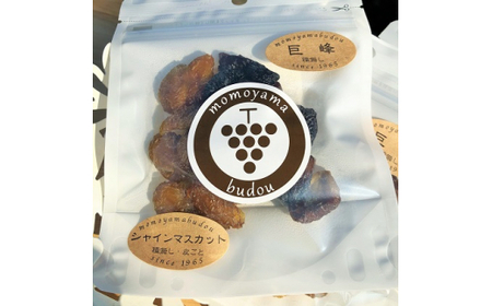 完熟ドライグレープMIX1袋（シャインマスカット＆巨峰）｜果物詰合せ・フルーツ・加工食品・シャインマスカット・巨峰・ドライフルーツ ※北海道・沖縄・離島への配送不可