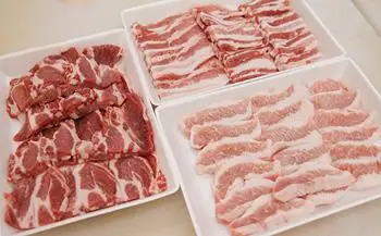 富士ケ嶺ポーク【焼肉用セット】総重量約2.3kg