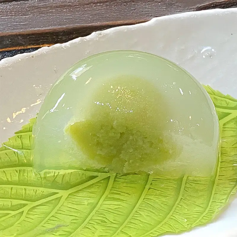 上越産 枝豆あん 水まんじゅう 4個入 水まんじゅう