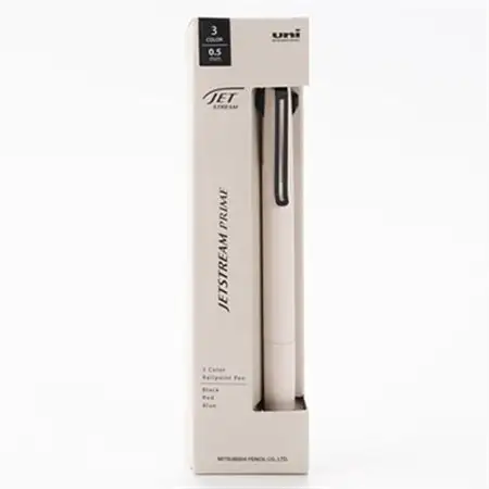 JETSTREAM PRIME 3色ボールペンノック式0.5mm ベージュ【1661688】
