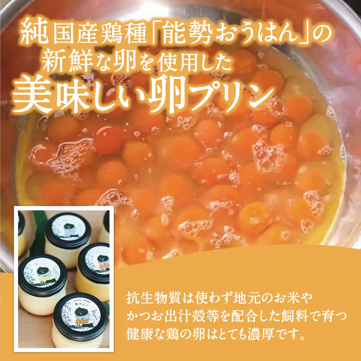 【大阪能勢特産】 卵プリン 12個セット | べじたぶるぱーく | 国産 新鮮玉子 能勢おうはん 濃厚 | 手作り スイーツ デザート お菓子 ご当地 お取り寄せ 詰め合わせ 産地直送 | 大阪府能勢町送料無料