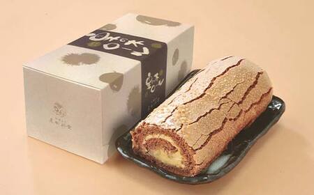 〈御菓子司 恵那福堂〉栗の木ロール１本と幻のおこげ１袋 洋菓子 和菓子 お茶菓子 お茶請け お菓子 菓子 食品 F4N-2495