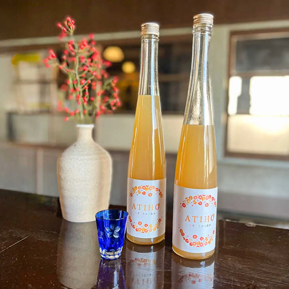 ATIHO(アティホ) ゆずはちみつ 梅酒500ml アルコール度数9％　日田市 / 株式会社井上酒造 梅酒 リキュール ゆず[ARDB004]