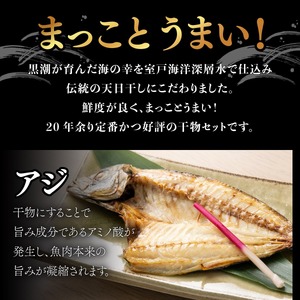 【奇数月定期便】いずま海産の黒潮干物頒布会【6回お届け】干物
