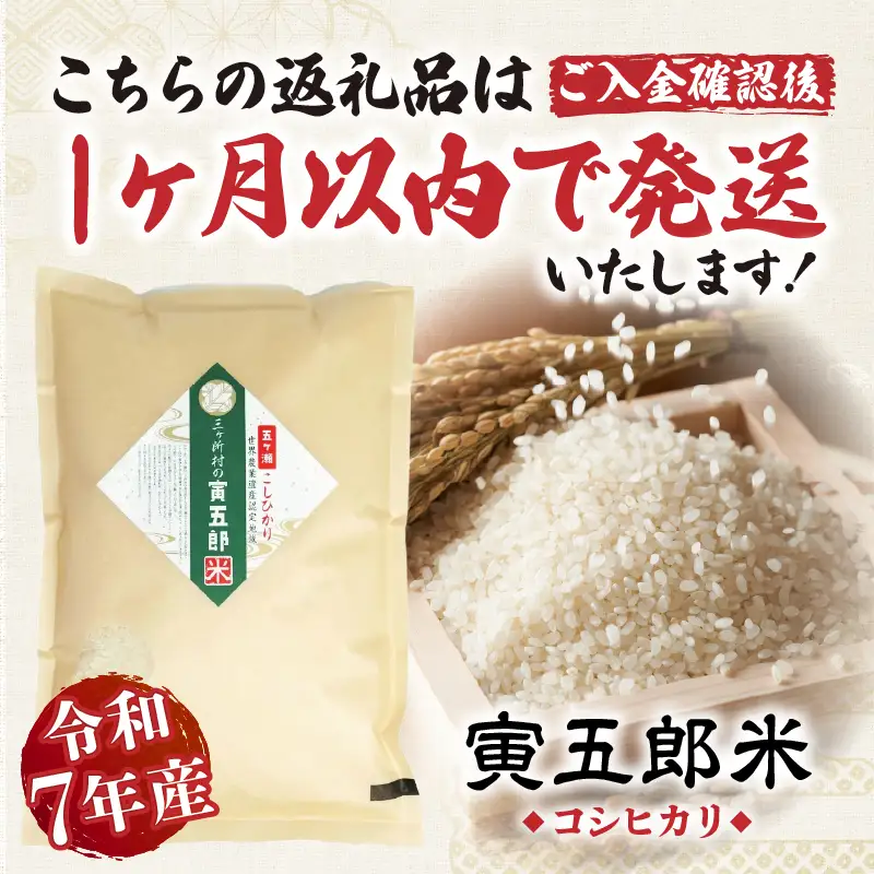 【12か月定期便】【令和7年産】三ヶ所米の寅五郎米コシヒカリ 2kg お米 米 ご家庭用 家庭用 自分用 おすそ分け 寅五郎米 コシヒカリ こしひかり 精米 白米 白飯 白ご飯 棚田 おむすび おにぎり お弁当 炭水化物 主食 お取り寄せ グルメ 普段使い 定期便 _Tk019-t036