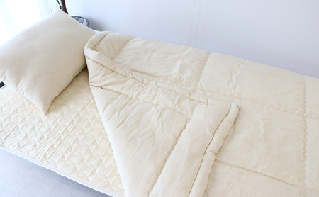 木から生まれたやさしい肌布団 140cm x 190cm 沐布（もくふ）使用