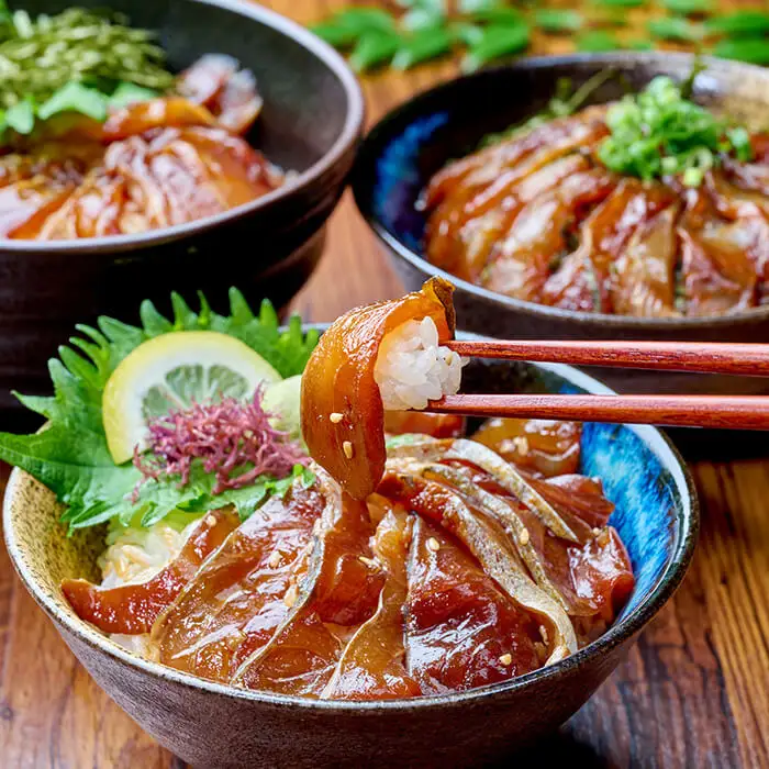 漬け丼 5種セット (計10食分・2食入×5種) りゅうきゅう あつめし 漬け 魚介 海鮮 鰤 ブリ 真鯛 タイ シマアジ アジ あじ ヒラメ 鮃  ひらめ アオリイカ いか 【opba007】【海べ】