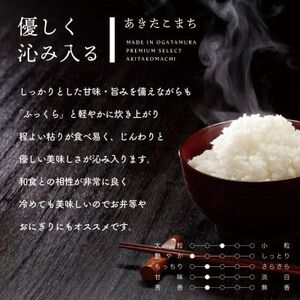 【毎月定期便】秋田県産あきたこまち無洗米25kg(5kg×5)全12回【配送不可地域：離島・沖縄県】【4072901】