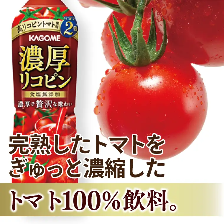 カゴメ 濃厚リコピン トマトジュース 720ml×15個｜KAGOME とまと 野菜 高リコピン（93-202）