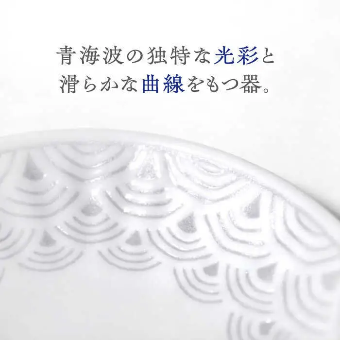 【波佐見焼】青海波グレー プレート ボール Sサイズ 各5個 計10個【聖栄陶器】[TG32]