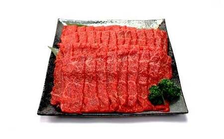 「いしかわ牛」または「福島牛」モモ肉 しゃぶしゃぶ用 400g×2 肉 牛肉 国産 和牛 黒毛和牛 牛もも肉 福島県 FT18-195