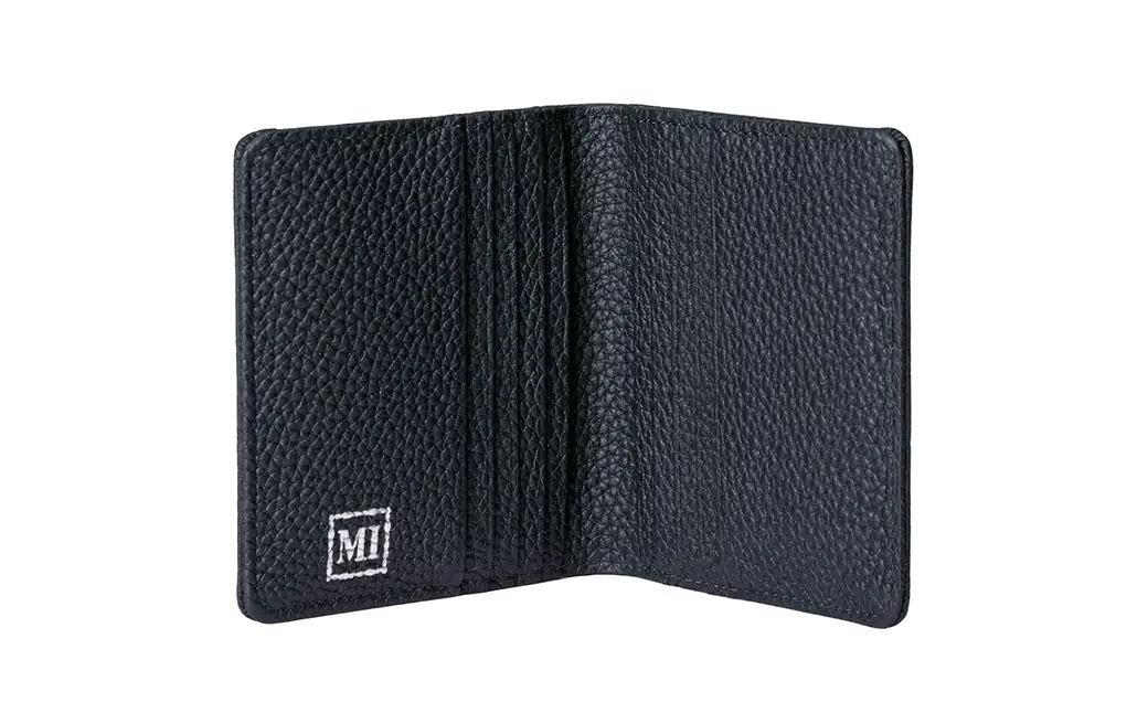 豊岡財布 2つ折りカード財布 ドイツ製本革使用 ネイビー WST01 / 財布 二つ折り ウォレット メンズ レディース 革 牛革 革小物 シンプル デザイン 無地 マスミ鞄嚢
