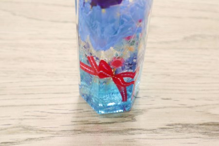 ハーバリウム カーネーション（青）プリザーブドフラワー ハーバリウム カーネーション ギフト 贈り物 
