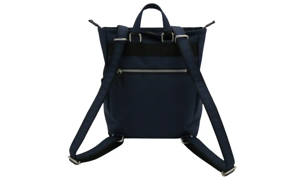 エコステップリュックショルダーバッグ(No.4009-60)ネイビー / 2way リュック ショルダーバッグ 肩掛け メンズ レディース バッグ かばん カバン 鞄 日本製 木和田株式会社