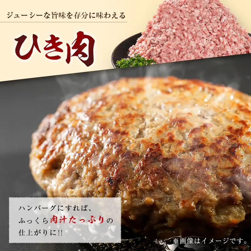 宮崎県産ポーク ひき肉 セット 計1.5kg（250g×6パック） 国産 豚肉 ミンチ 挽き肉 小分け