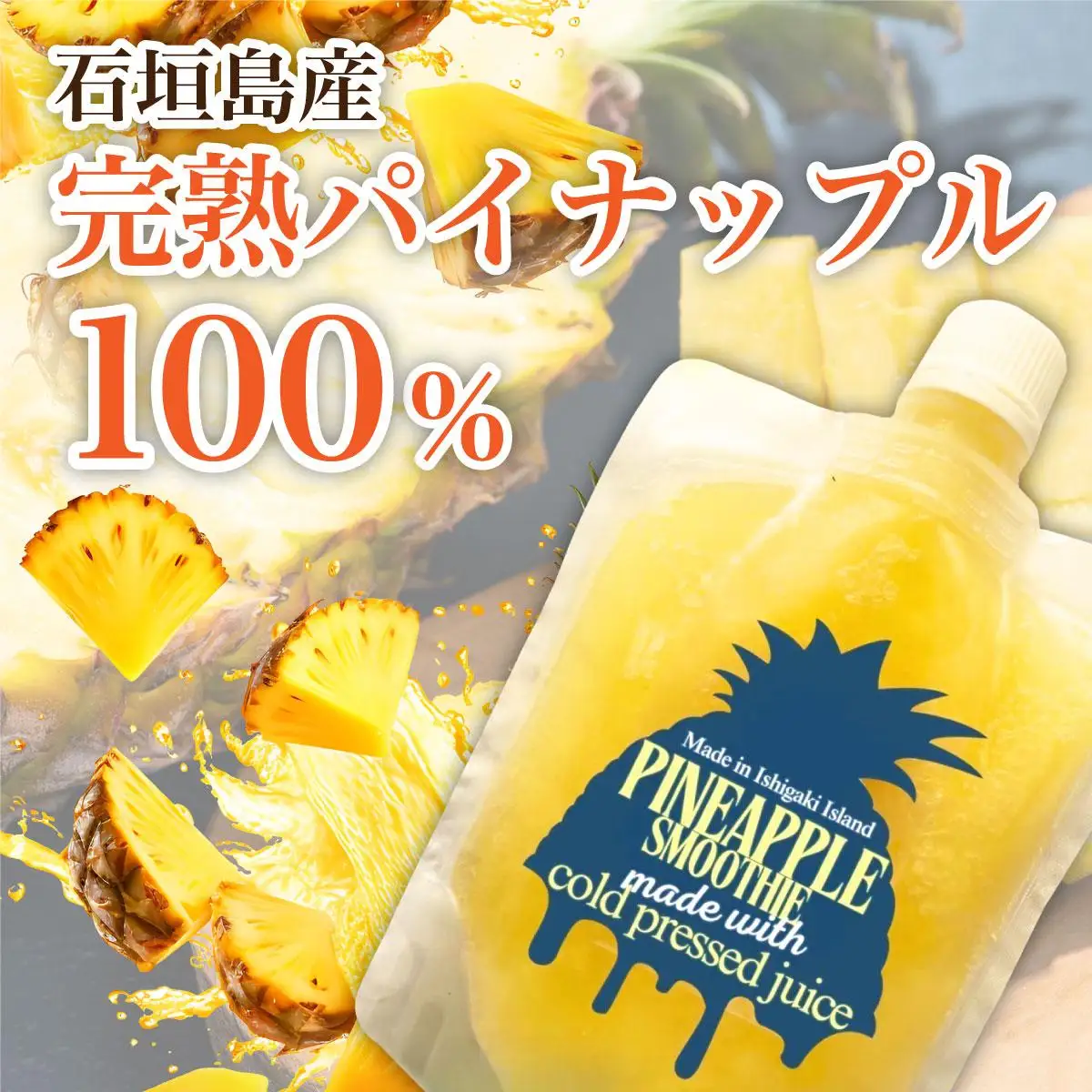 石垣島産パイナップル新食感贅沢スムージーギフト【3個セット】