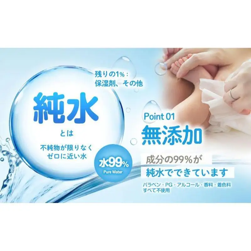 水99.9% あかちゃんのおしりふき（80枚×3P）×5セット 計15個 ミッキー&フレンズ ディスニー おしりふき シート お尻ふき 新生児 赤ちゃん ベビー 日本製 さらさら 水に近い まとめ買い 裾野市 静岡県