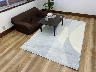 【シルバー】モルナ折 210cm×210cm ※離島への配送不可