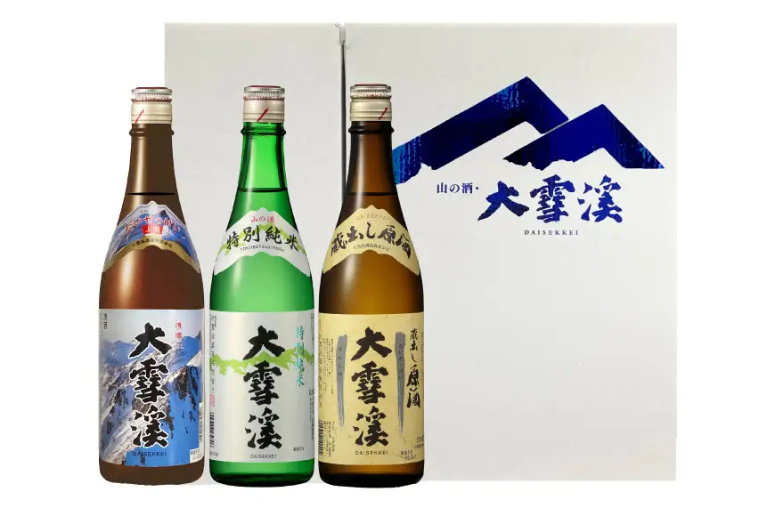 日本酒 飲み比べセット 大雪渓 安曇野 旨口トリオ 720ml 3本 セット