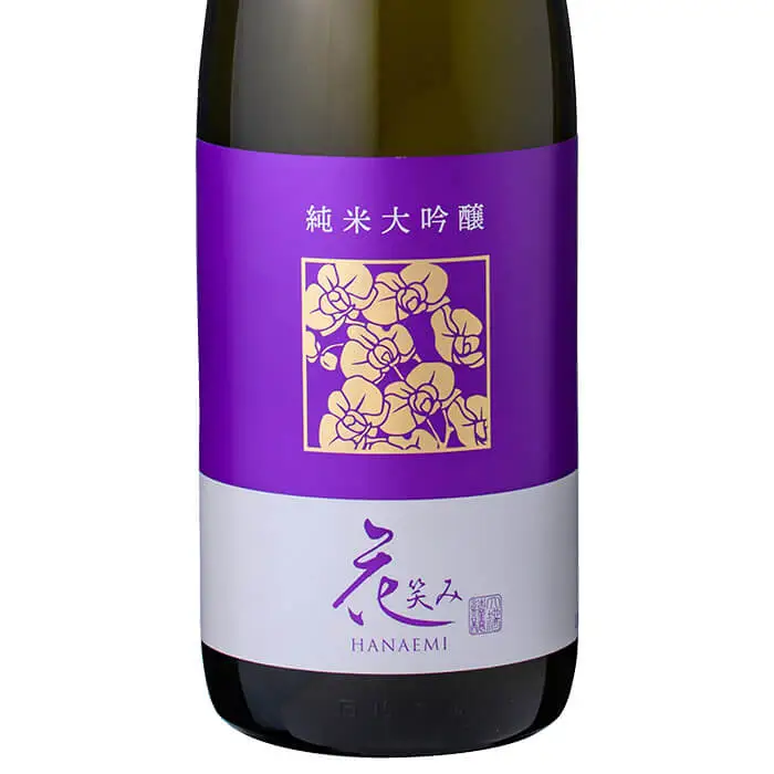 花笑み 純米大吟醸 (1800ml) 酒 お酒 日本酒 地酒 アルコール 飲料 常温 【opby008】【尺間嶽酒店】